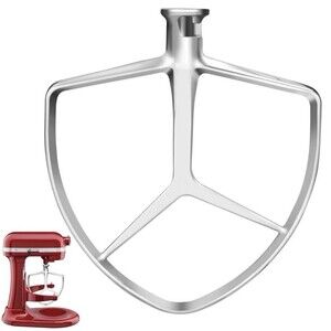 7QT Stainless Steel Flat Beater for KitchenAid Stand Mixer, Kitchen... Fast Ship